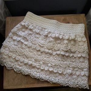 American Rag Crochet Skirt